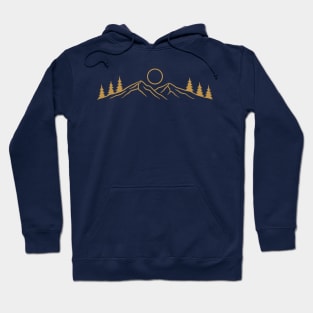 Simple Nature - Golden Version Hoodie